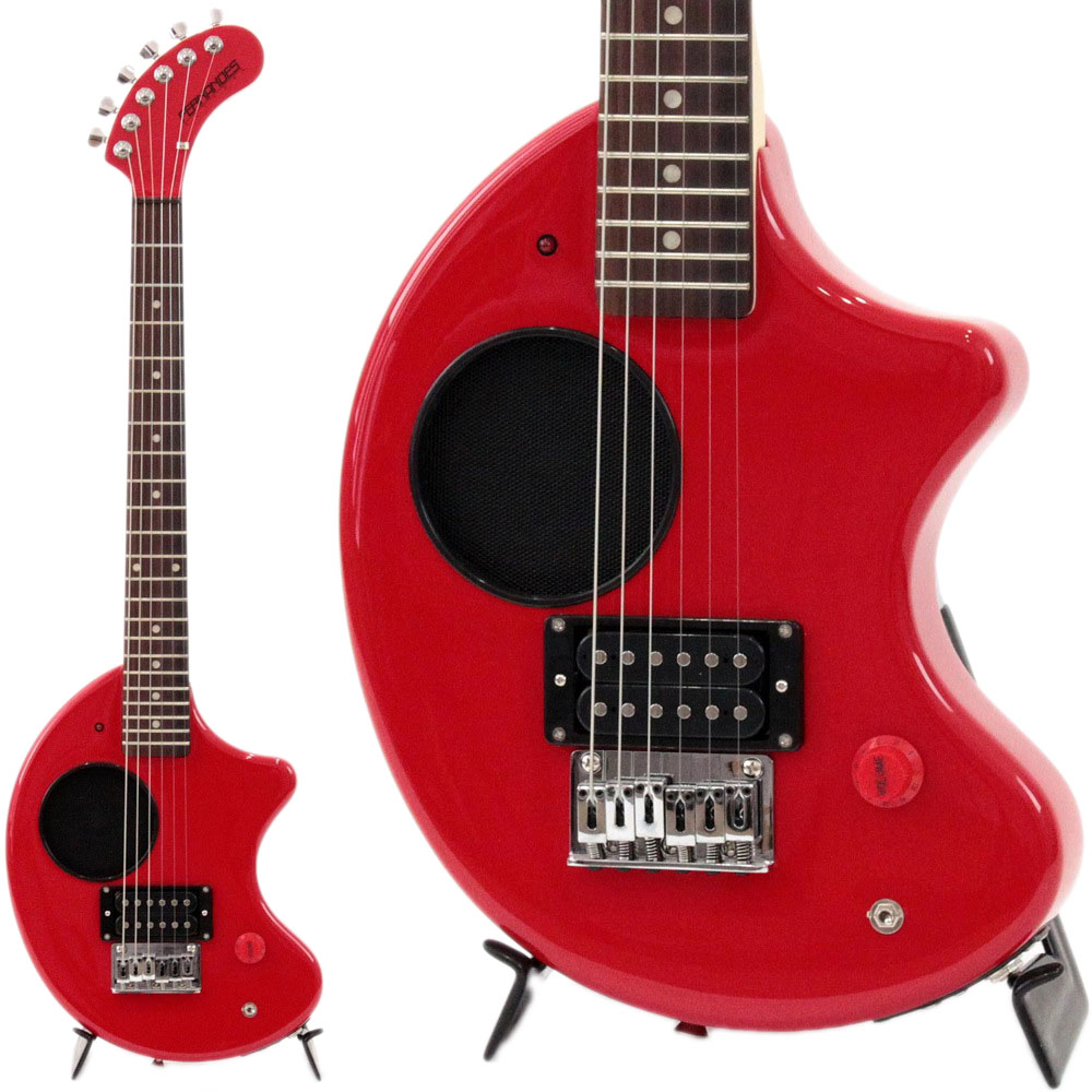 FERNANDES ZO-3 RED ZO3ミニギター レッド(フェルナンデス アンプ内蔵