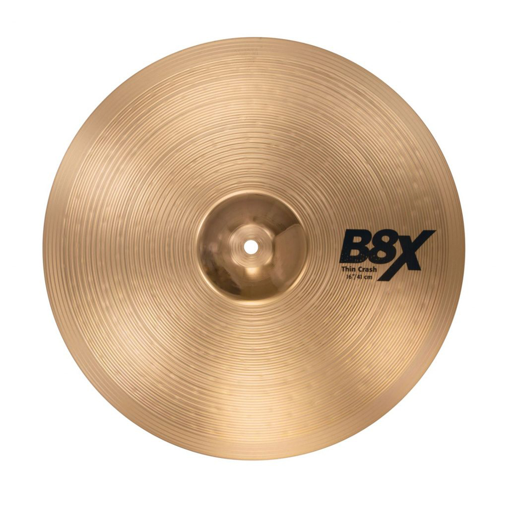 SABIAN B8X-16RC B8X ROCK CRASH 16' クラッシュシンバル 全体画像