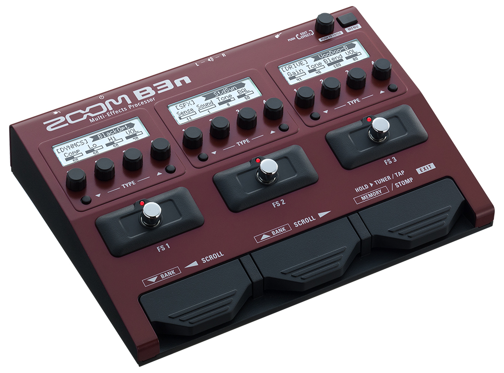 ZOOM B3n ベースマルチエフェクター Dicon Audio エフェクターケース 
