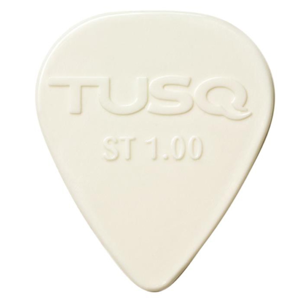 GRAPH TECH 1.00mm PQP-0100-W36 ×12枚 TUSQ PICK White ギターピック