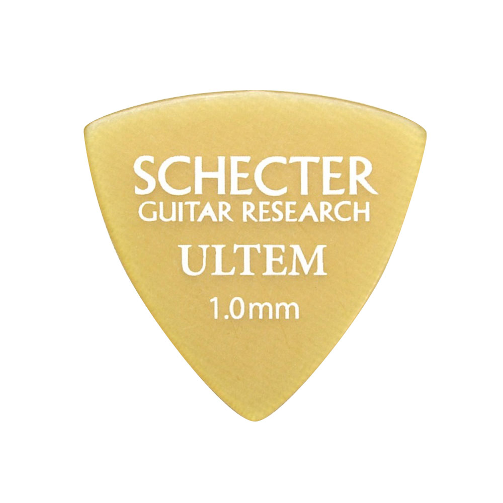 SCHECTER SPD-10-UL サンカク型 1.0mm ウルテム ギターピック×50枚