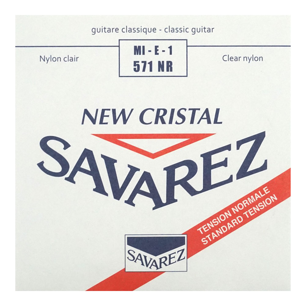 SAVAREZ 571NR NEW CRISTAL Normal tension クラシックギター弦 1弦