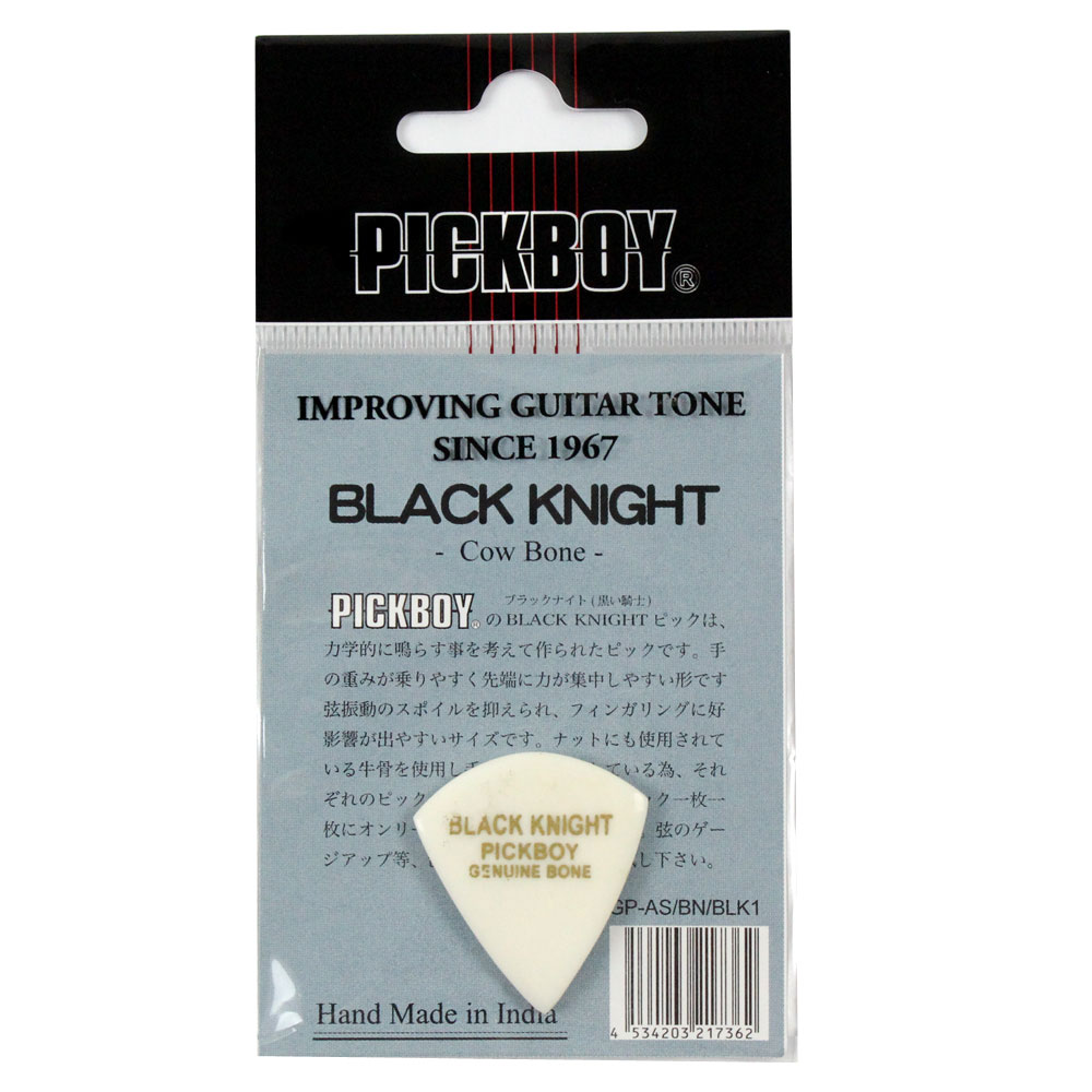 PICK BOY GP-AS/BN BLK1 アシュラピックシリーズ ボーンピック×2枚