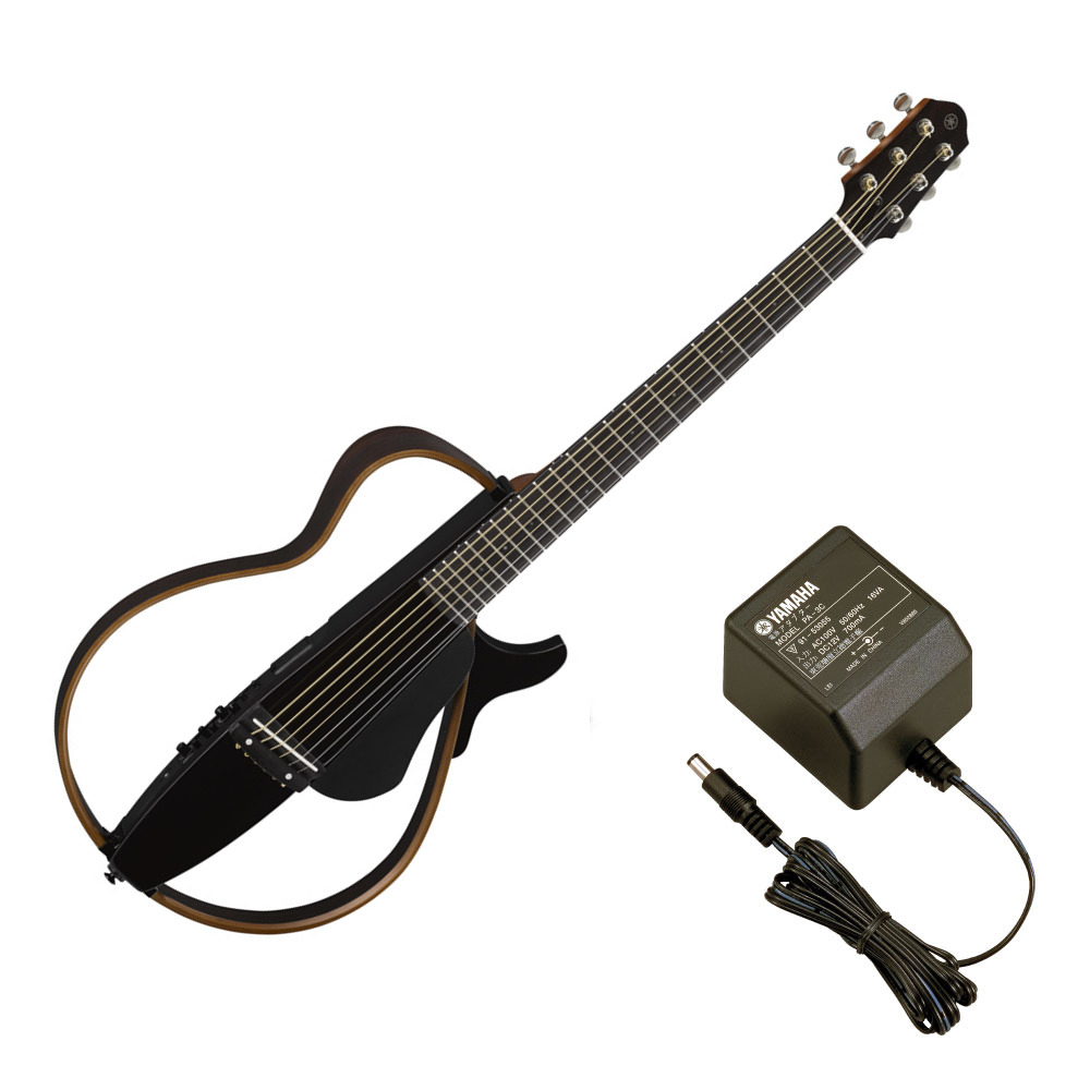 YAMAHA サイレントギター SLG200S 専用ケース+ACアダプター付