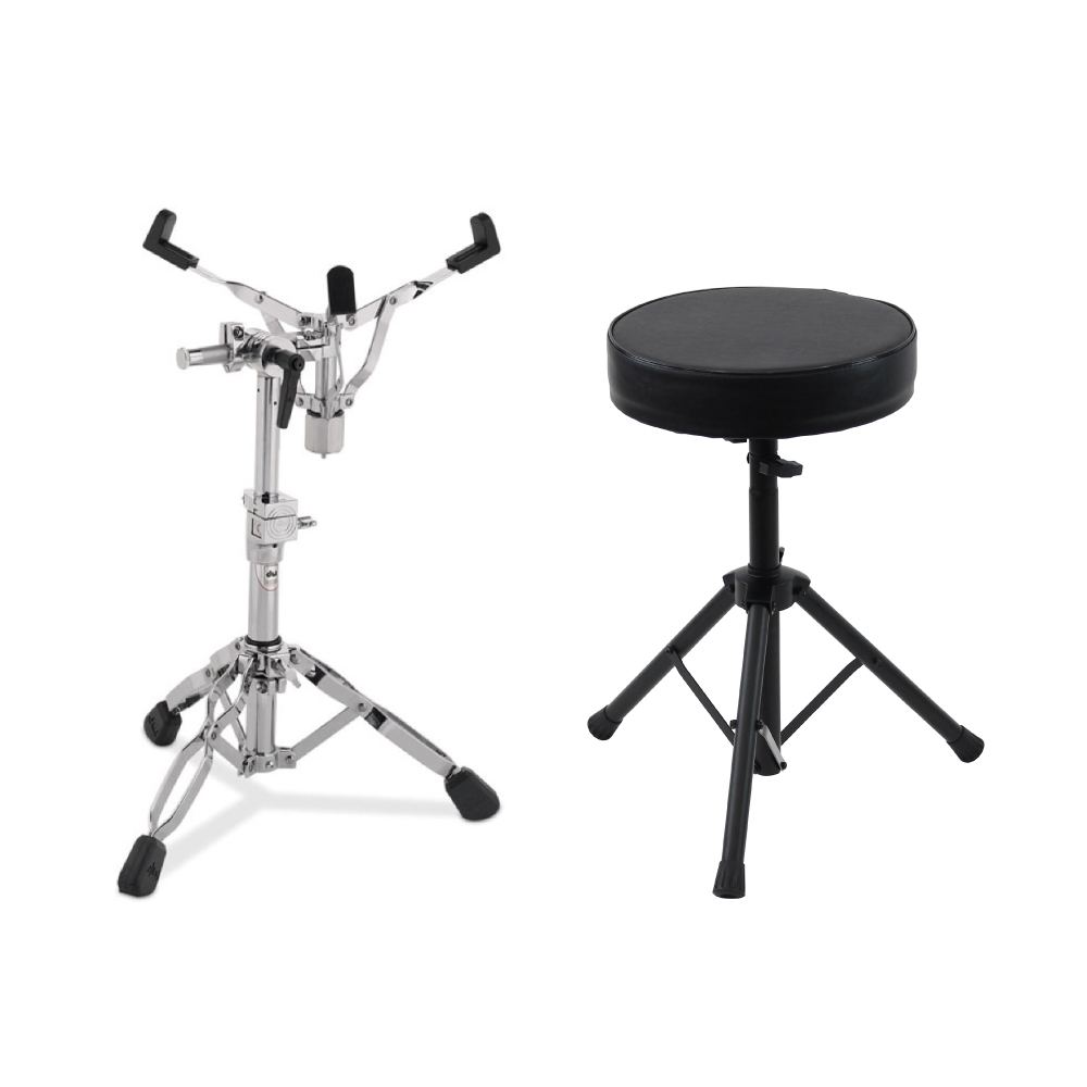 DW DW-9300 Snare Drum Stand スネアスタンド Dicon Audio SB-005 ドラムスローン付きセット