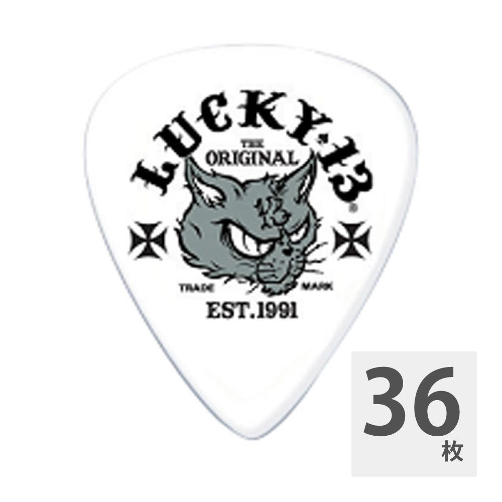 JIM DUNLOP Lucky 13 Dirty Cat 0.60mm ギターピック×36枚