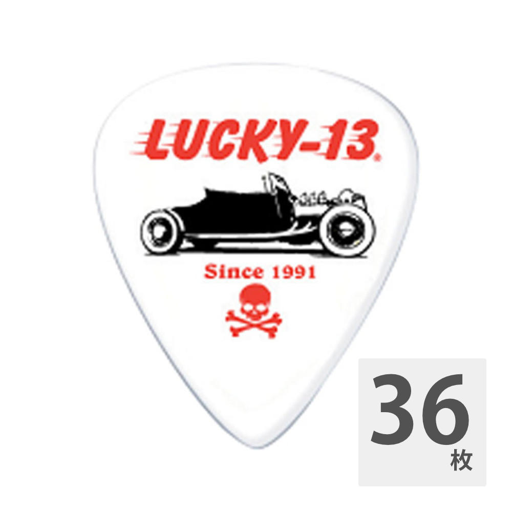 JIM DUNLOP Lucky 13 Rodder 0.73mm ギターピック×36枚