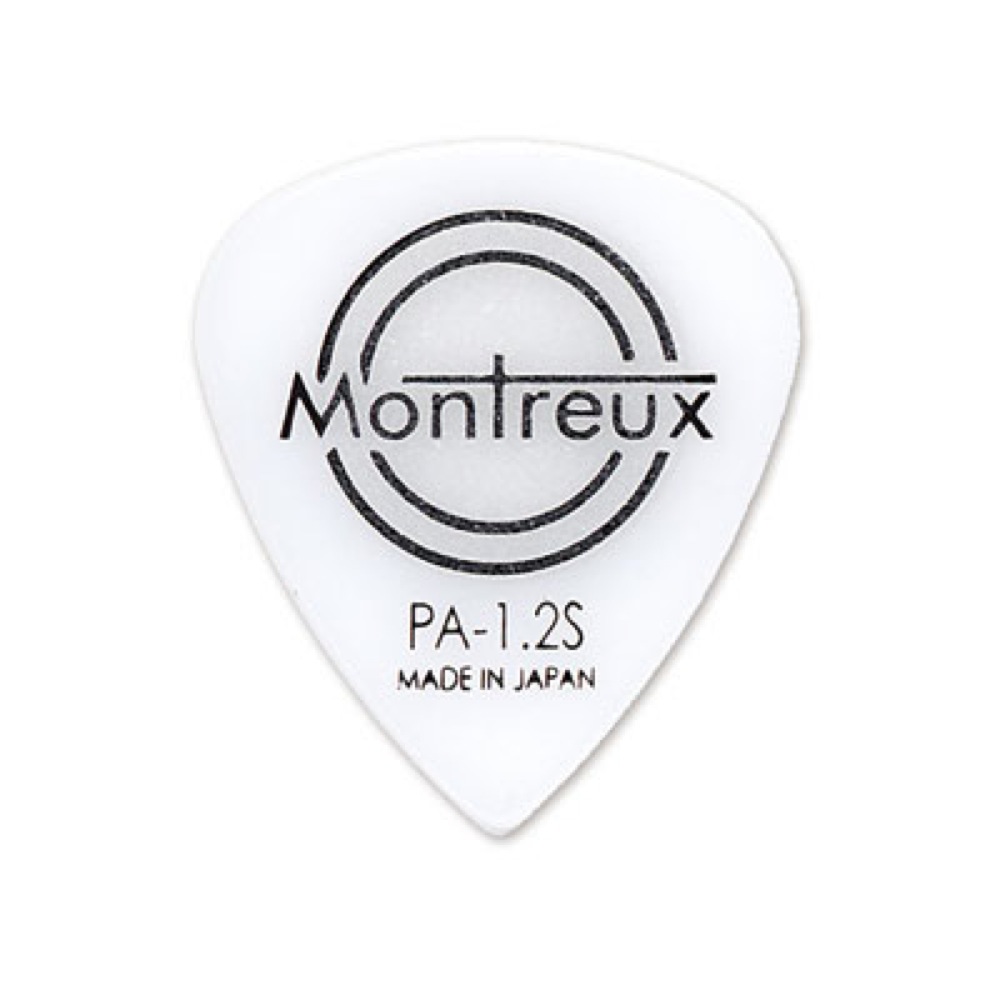 Montreux PA-1.2S White No.3933 ギターピック×48枚