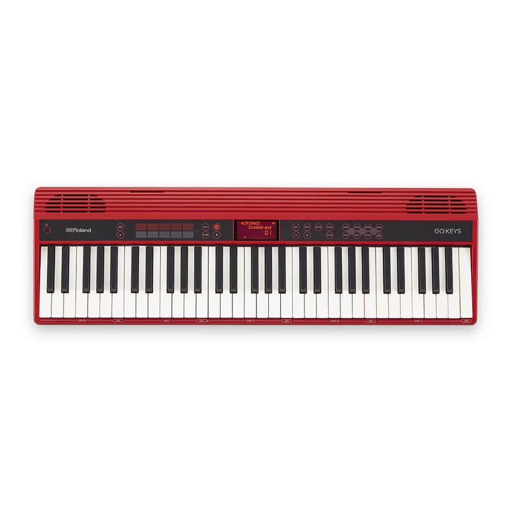 ローランド ROLAND GO-61K GO:KEYS Entry Keyboard エントリーキーボード スタンド ベンチ マット 4点セット  [鍵盤 KMset](ローランド 弾き応えのある61鍵ピアノタイプ スタンド付き マット付き)  全国どこでも送料無料の楽器店