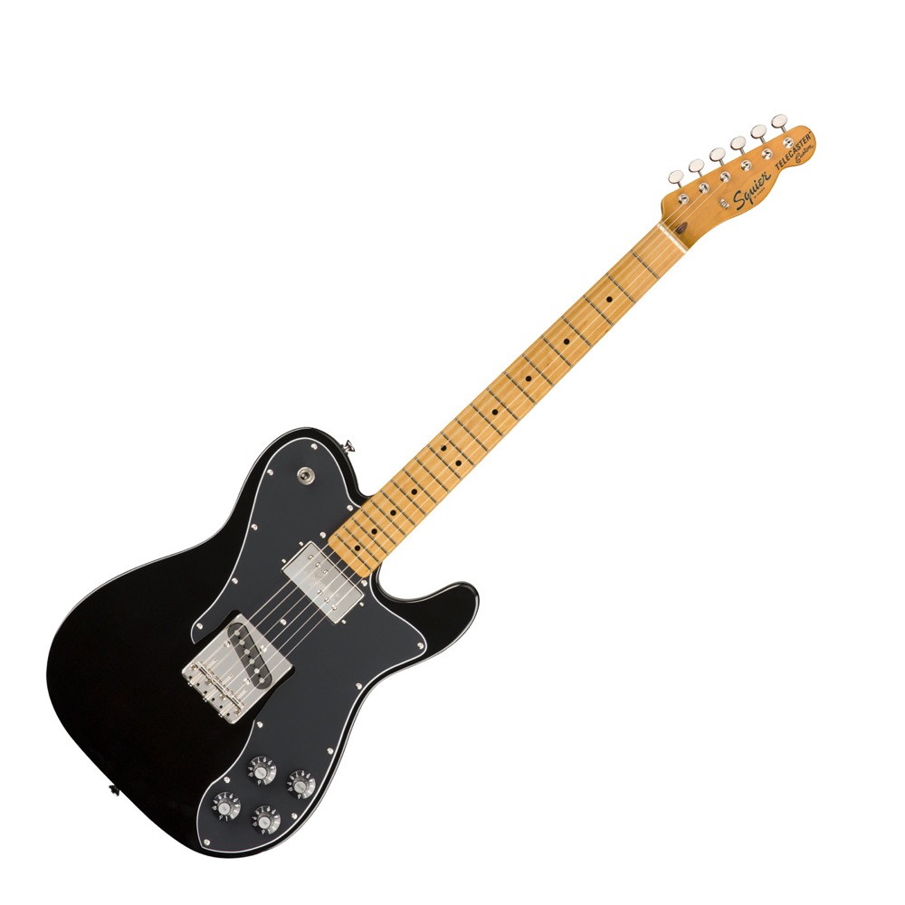 Squier Classic Vibe ’70s Telecaster Custom BLK MN エレキギター VOXアンプ付き 入門11点 初心者セット 本体全体像