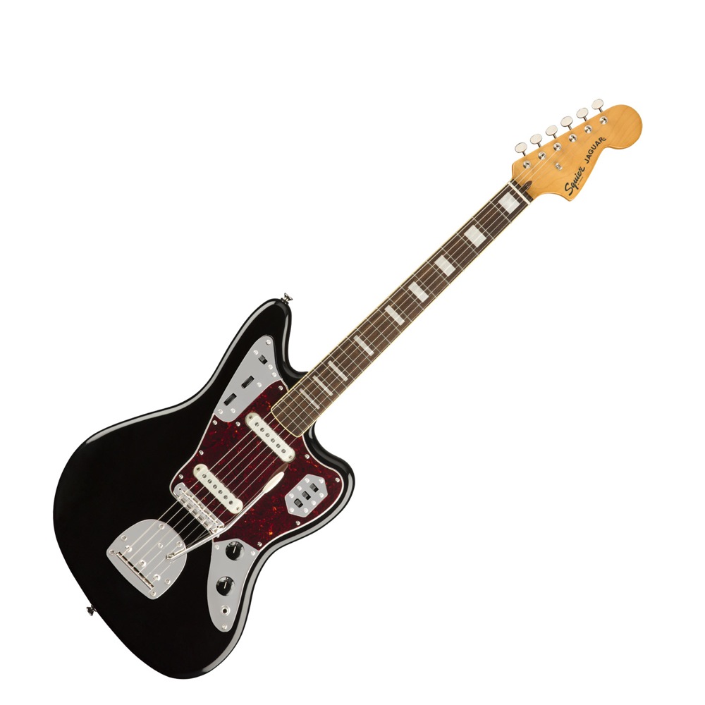 Squier Classic Vibe ’70s Jaguar BLK LRL エレキギター VOXアンプ付き 入門11点 初心者セット 本体