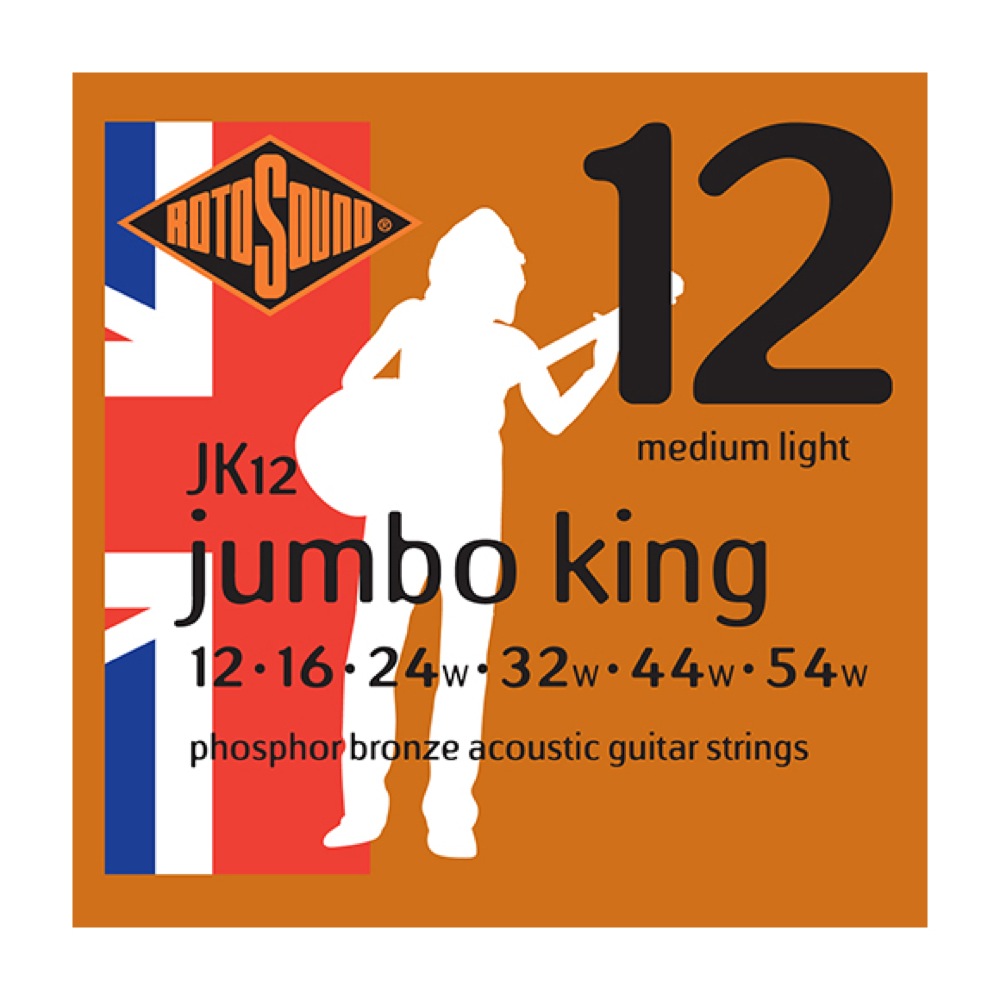 ROTOSOUND JK12 Jumbo King Medium Light 12-54 アコースティック