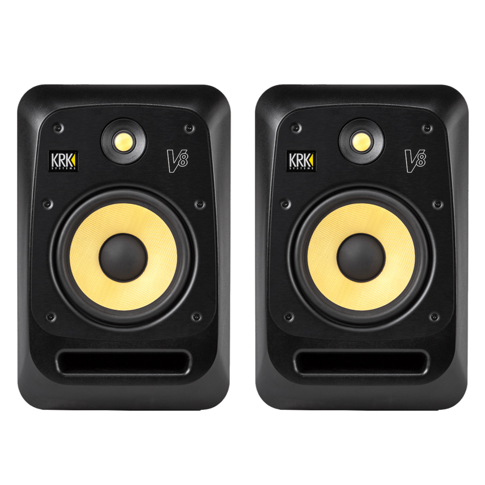 KRK SYSTEMS V8S4 Vシリーズ4 モニタースピーカー×2本セット(ペア)