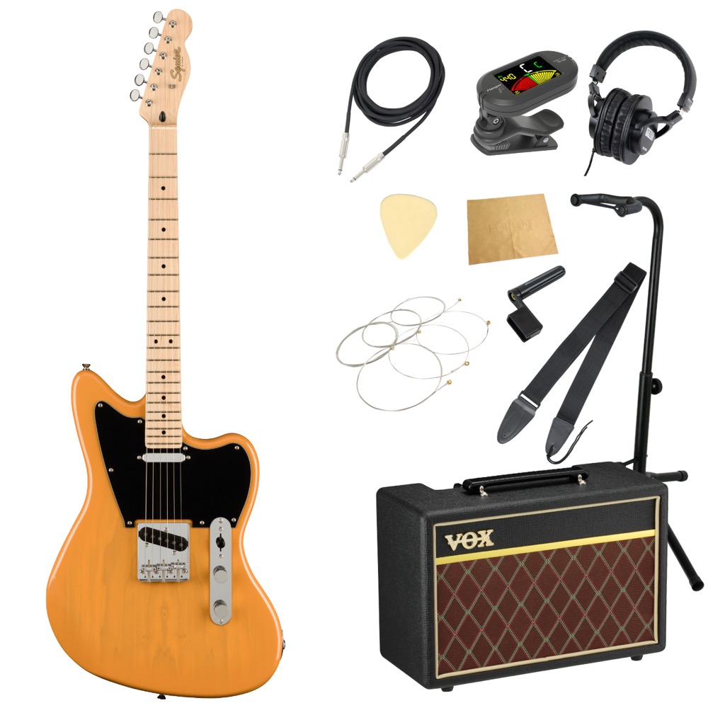 Squier Paranormal Offset Telecaster MN BPG BTB エレキギター VOXアンプ付き 入門11点 初心者セット