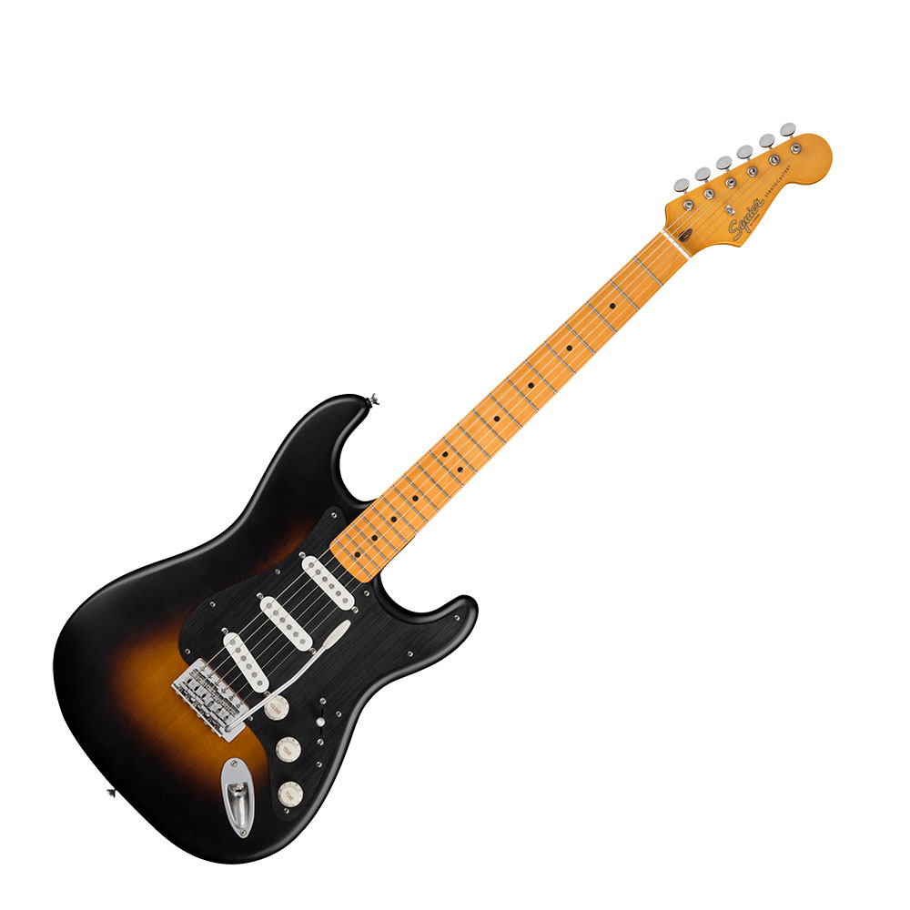 Squier 40th Anniversary Stratocaster Vintage Edition SW2TS エレキギター VOXアンプ付き 入門11点 初心者セット ギター本体画像