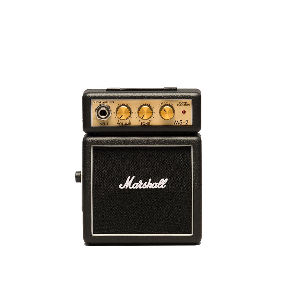 マーシャル MARSHALL MS2 Mighty Mini 小型ギターアンプ BOSS PSA-100S2 電源アダプター付きセット