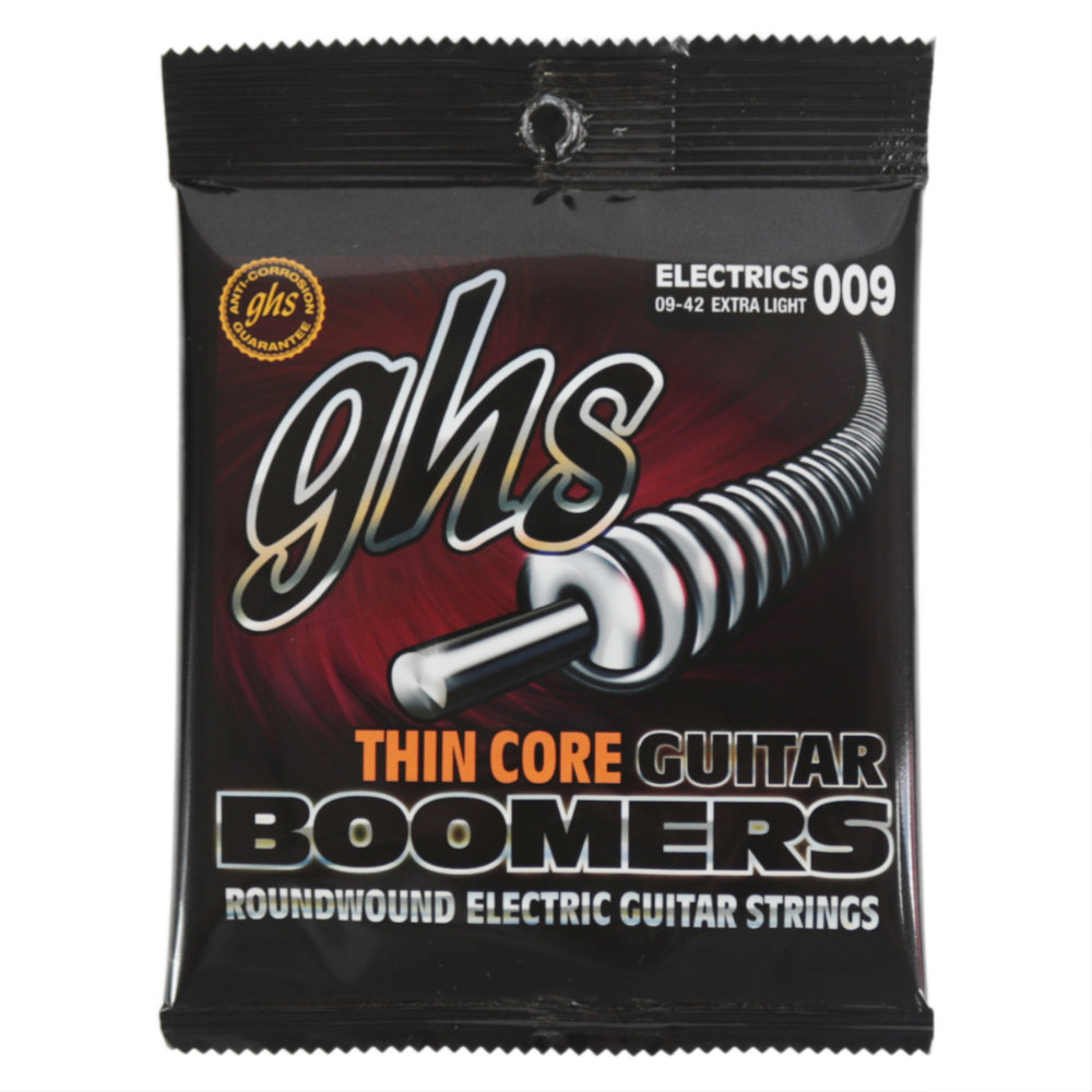 GHS TC-GBXL Thin Core Boomers EXTRA LIGHT 009-042 エレキギター弦×12セット