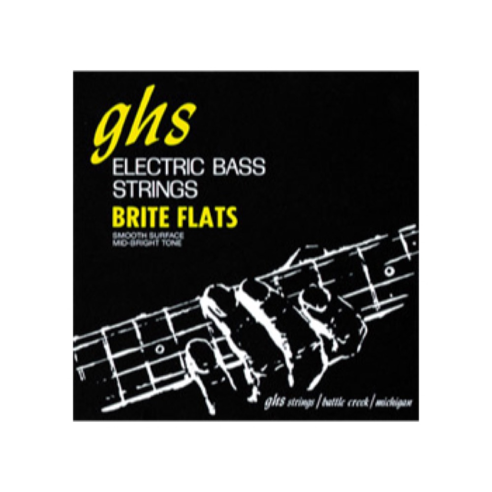 GHS 3070 Short Scale Brite Flats REGULAR 049-108 エレキベース弦×2