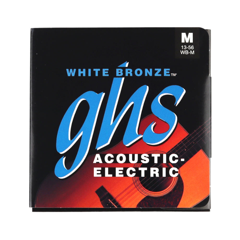 GHS WB-M White Bronze MEDIUM 013-056 アコースティックギター弦×3セット(ガス ホワイトブロンズ アコギ弦  エレアコに最適) | web総合楽器店 chuya-online.com