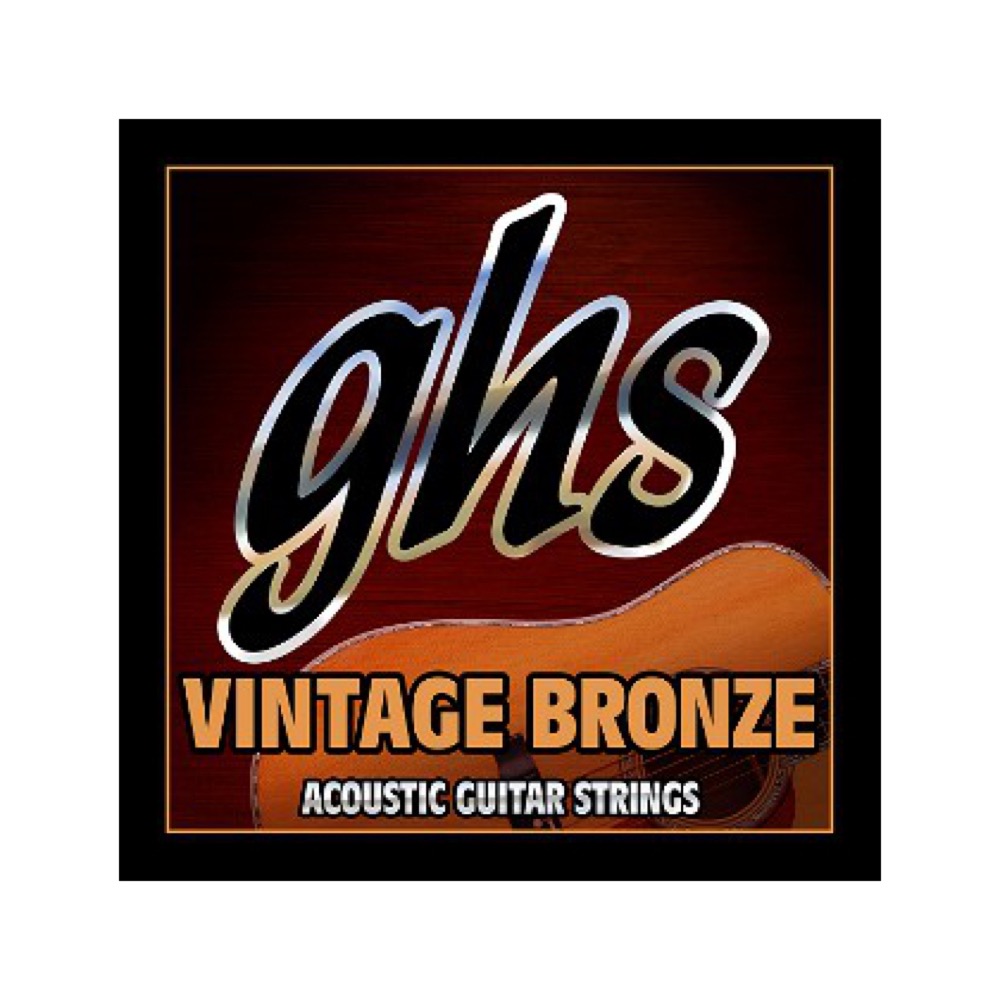 GHS VN-12CL 12-String Vintage Bronze CUSTOM LIGHT 010-046 12弦アコースティックギター弦×3セット