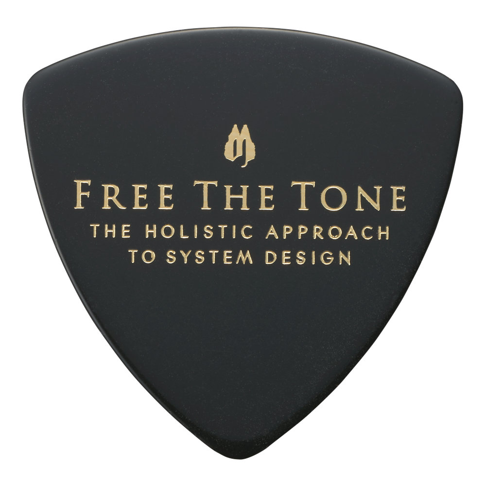 Free The Tone 20th ANNIVERSARY Pick BK/gold ギターピック×10枚