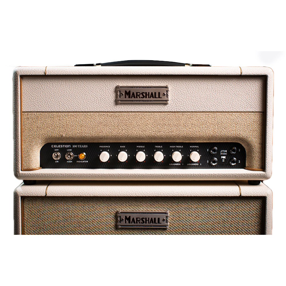 Marshall マーシャル Studio JTM ST20HCC / ST112CC Celestion100周年記念限定モデル ギターアンプ スタックセット ヘッド部