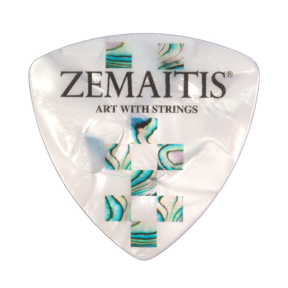 ZEMAITIS Guitar Picks ZP05 TR/Medium 0.75mm トライアングル セルロイド ギターピック×10枚