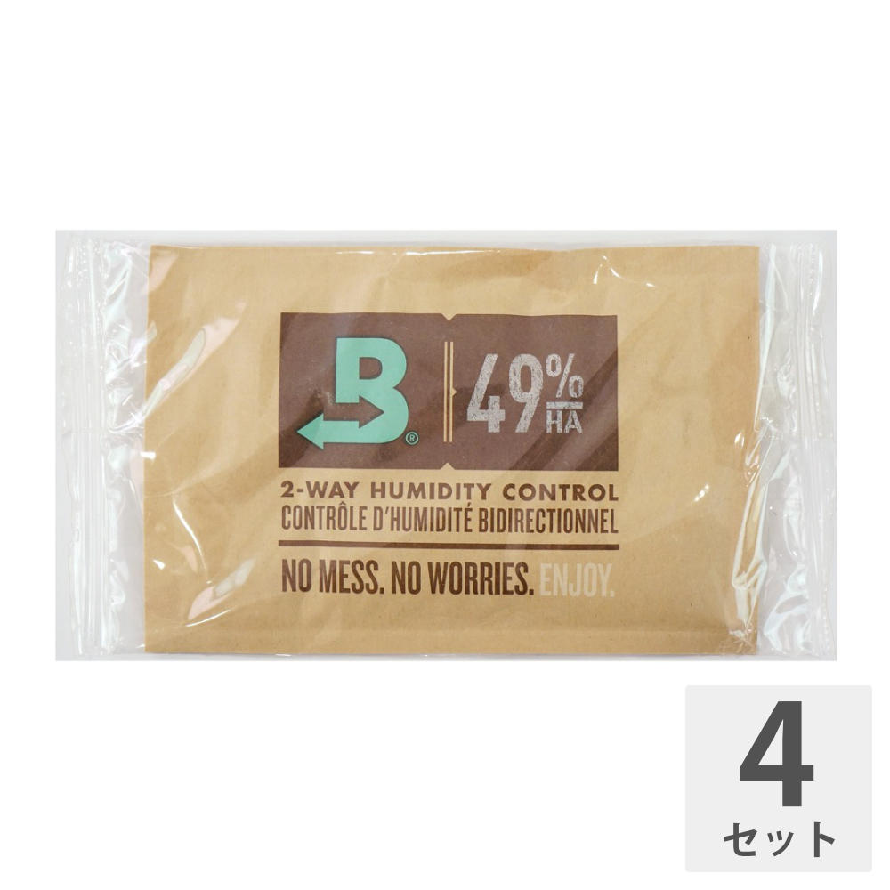 Boveda B49HA 楽器専用湿度コントロール剤 1パック×4セット