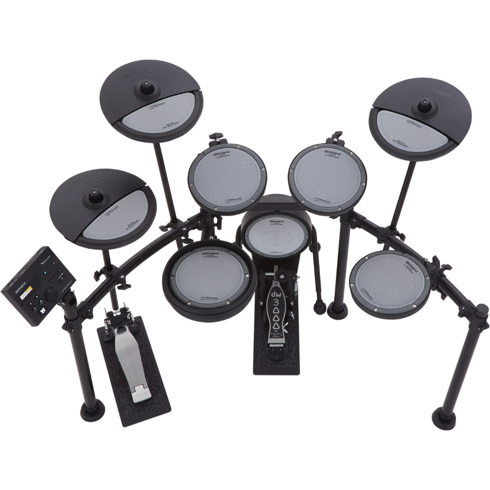 V-Drum ROLAND VQD106 Drum Kit 静粛性に特化したVドラムセット 打面部画像