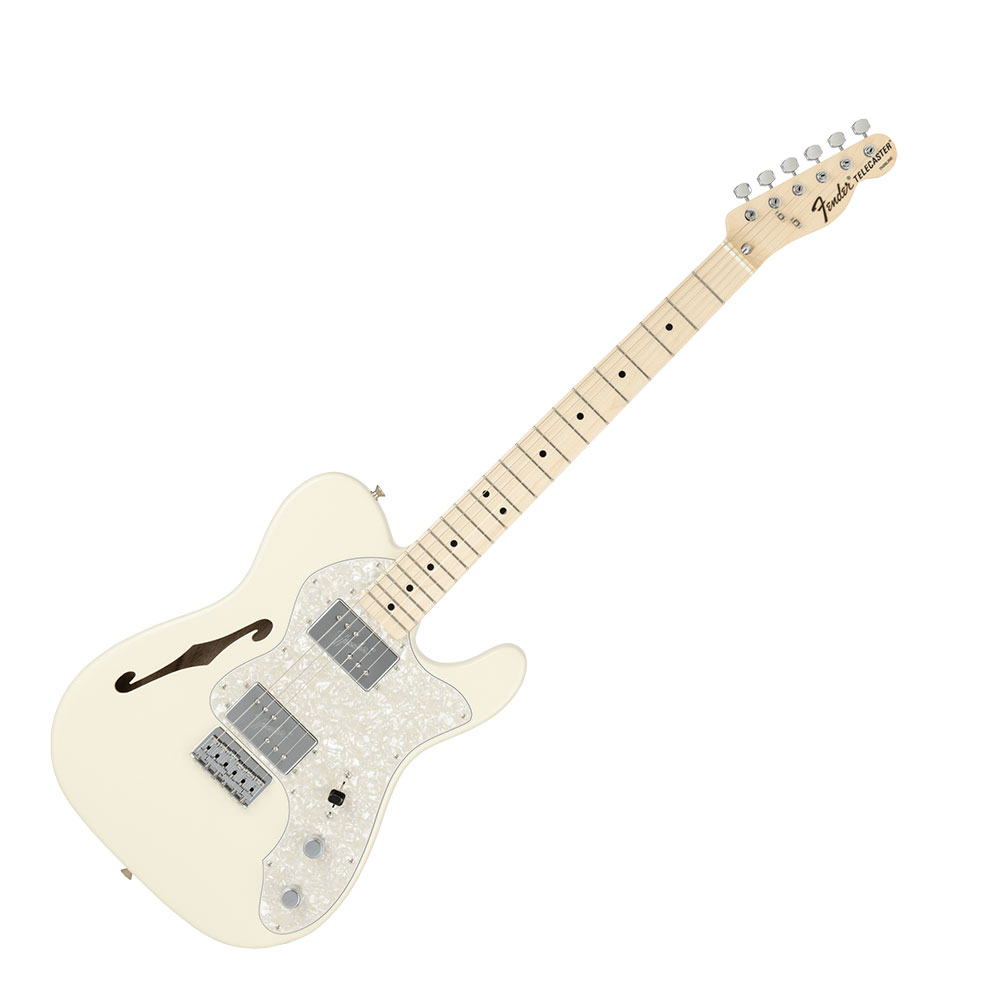 Fender フェンダー Made in Japan Traditional 70s Telecaster Thinline MN OWT エレキギター VOXアンプ付き 入門11点 初心者セット 本体画像