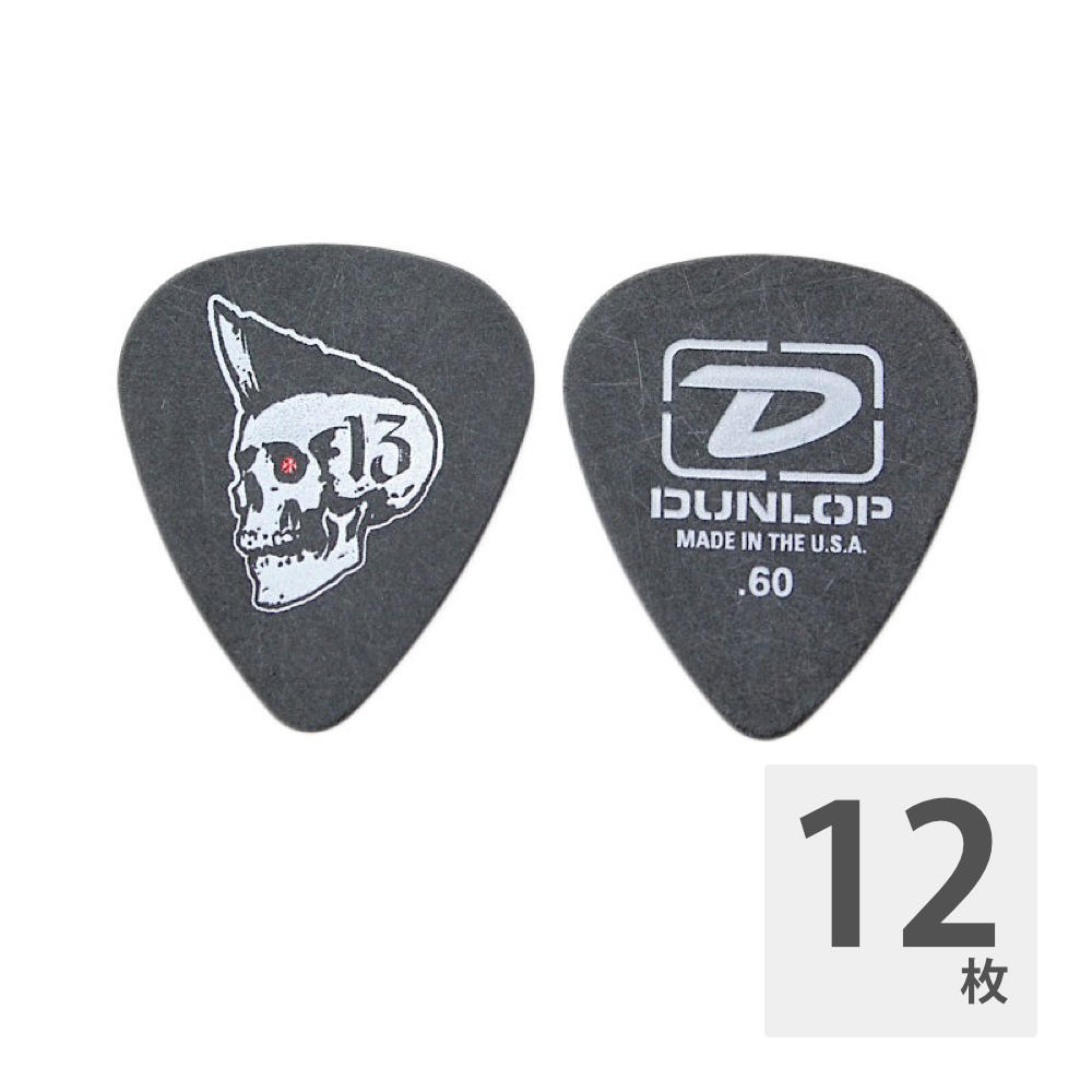 JIM DUNLOP L10R/PSYCHOBILLY/0.60 ピック×12枚(ダンロップとLUCKY13のコラボピック) | web総合楽器店  chuya-online.com