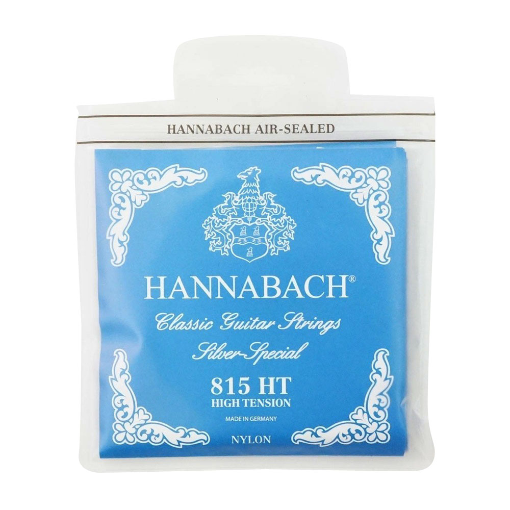 HANNABACH 815 HT-Blue Set クラシックギター弦×6セット