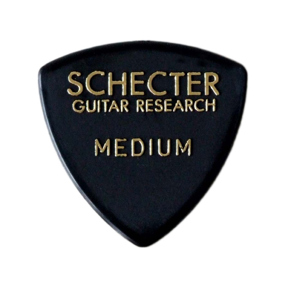 SCHECTER SPD-MN10 BK サンカク型 MEDIUM ナイロンピック×50枚