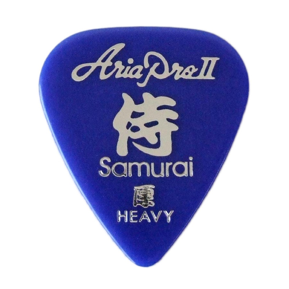 AriaProII KANJI Tear Drop Heavy 侍×10枚 ギターピック