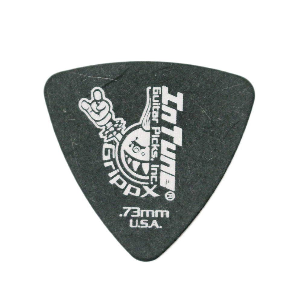 In Tune Guitar Picks DGP2-B73 GrippX-XXXb 0.73mm Black ギターピック×36枚