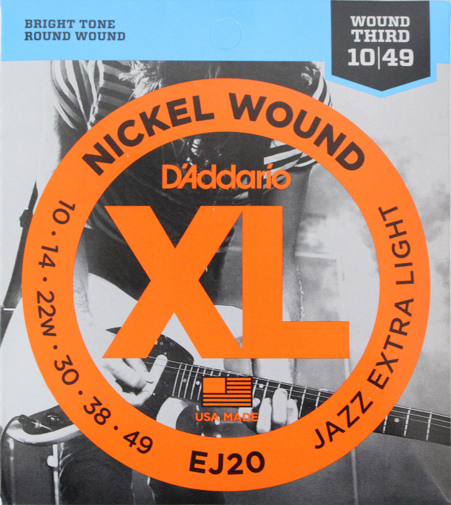 D'Addario EJ20 エレキギター弦×5セット